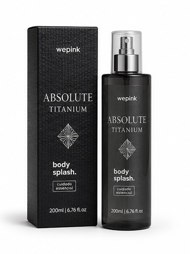 Body Splash Absolute Titanium Desodorante Colônia 200ml - Wepink