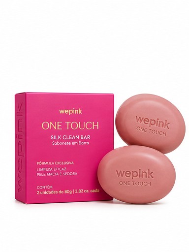 Sabonete em Barra Clean Bar One Touch Silk - Wepink