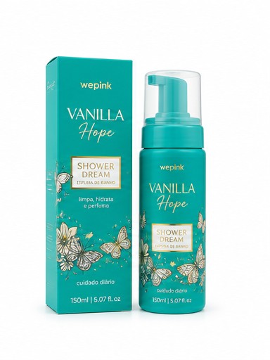 Shower Dream Espuma de Banho Vanilla Hope 150ml - Wepink