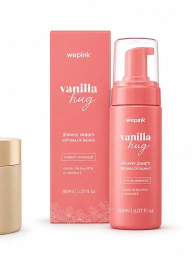 Shower Dream Espuma de Banho Vanilla Hug 150ml - Wepink