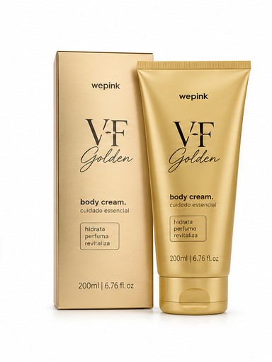 Body Cream VF Golden Desodorante Hidratante 200ml - Wepink